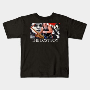 The lost boy saxophone Kids T-Shirt